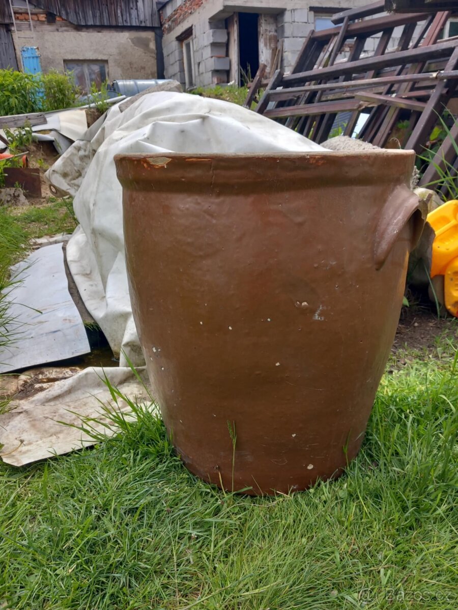 Keramický sud na zelí - 2