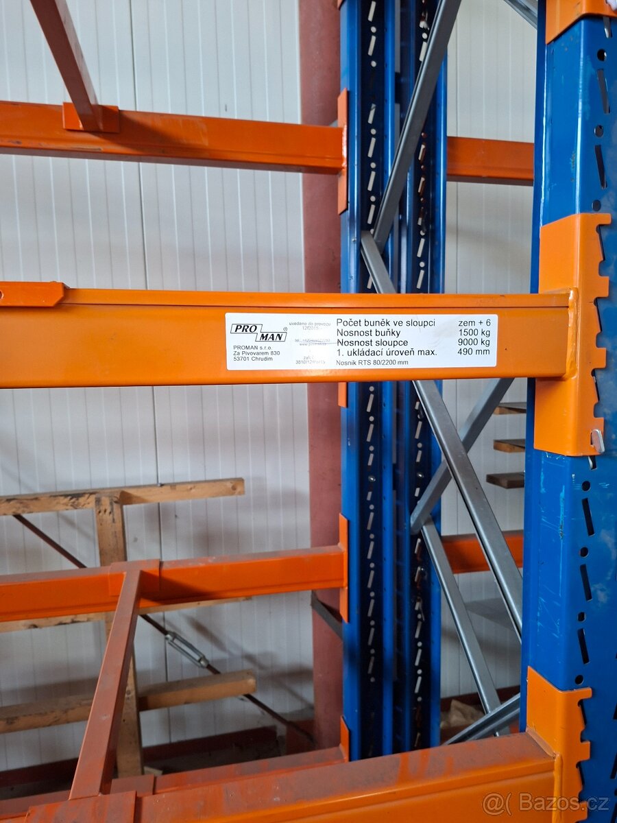 Regály na plechy - 2