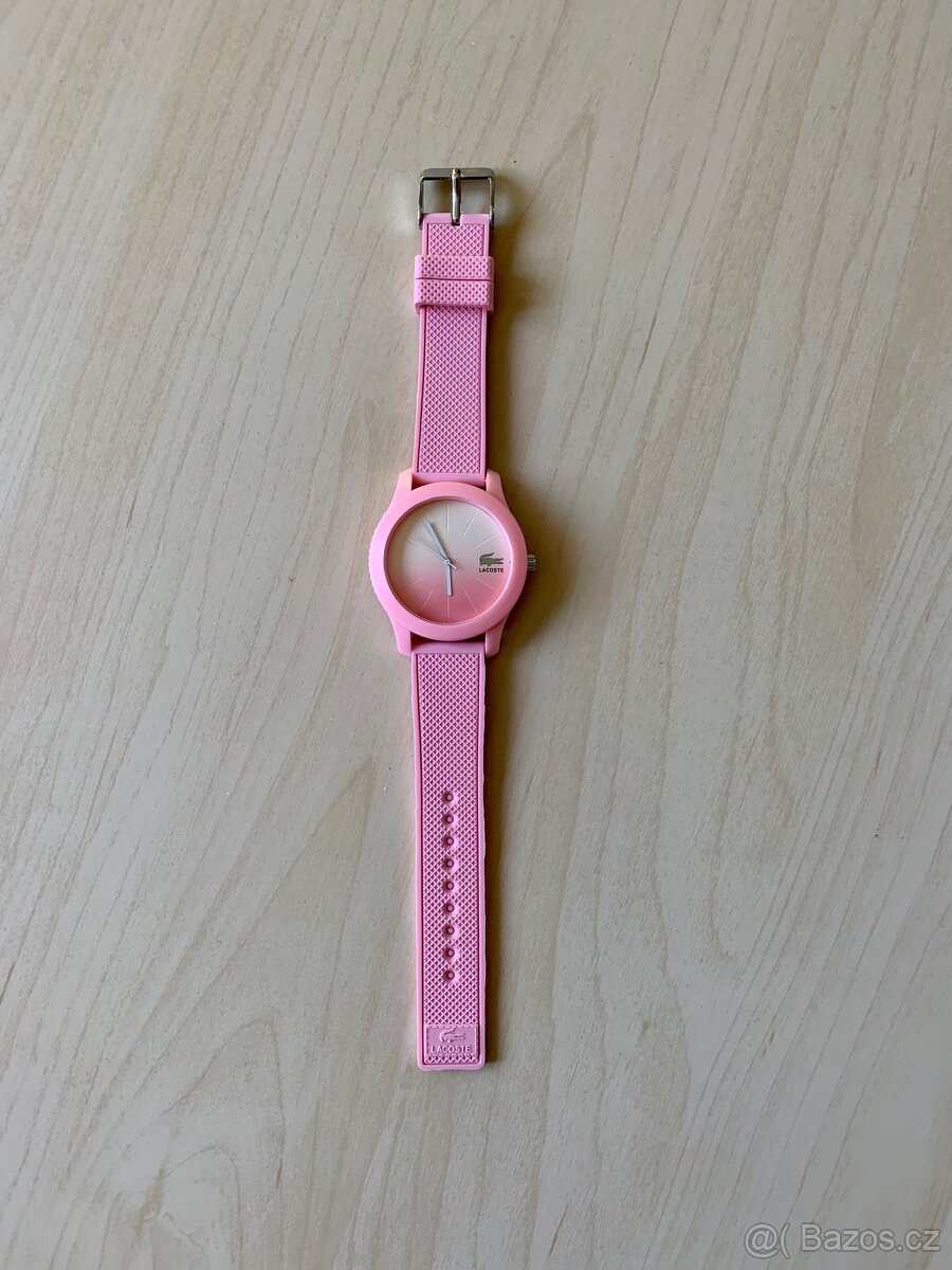 Nové růžové hodinky Lacoste - 2