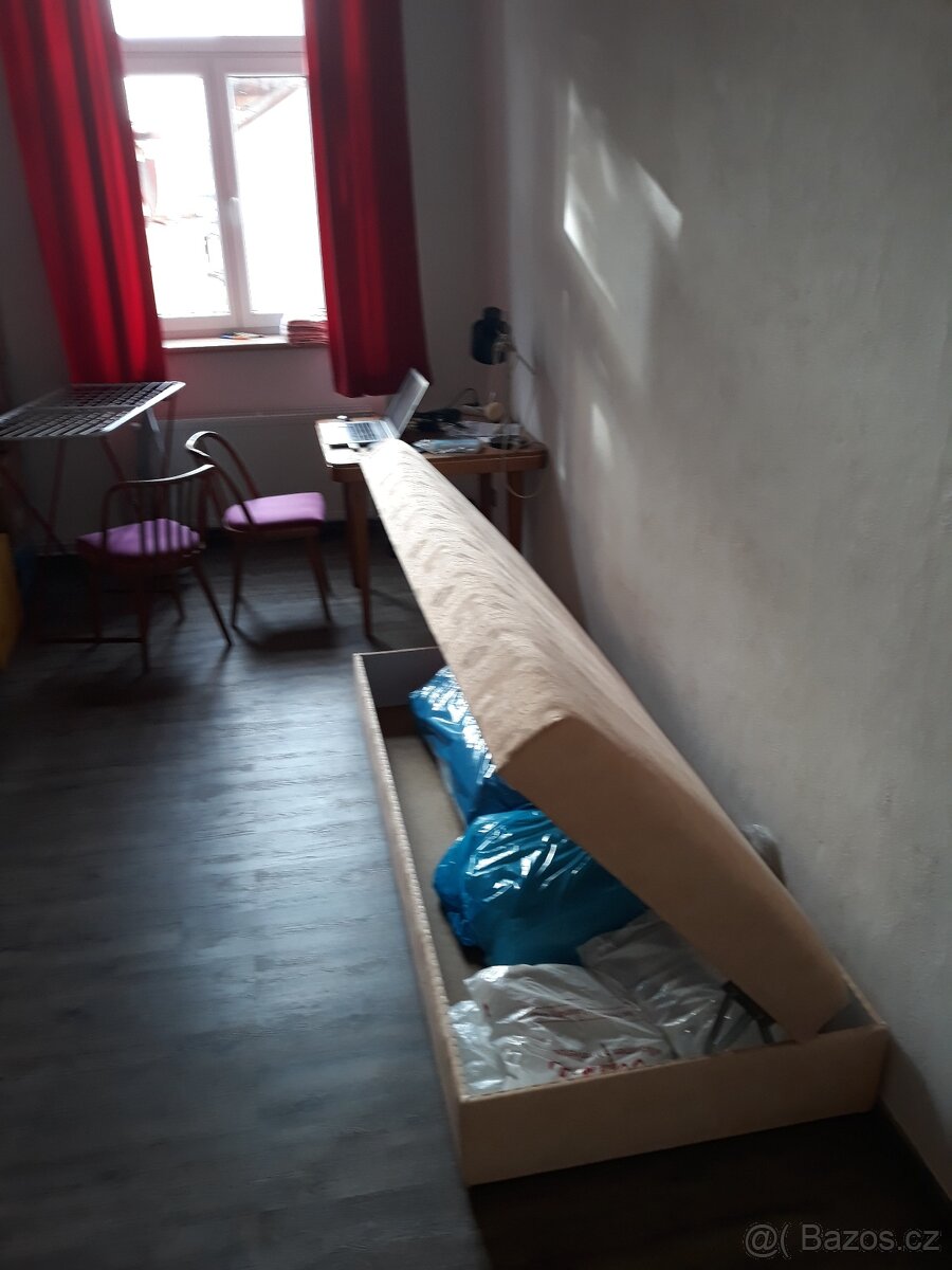 Prodám 2 válendy s úložným prostorem 200x90 cm - 2