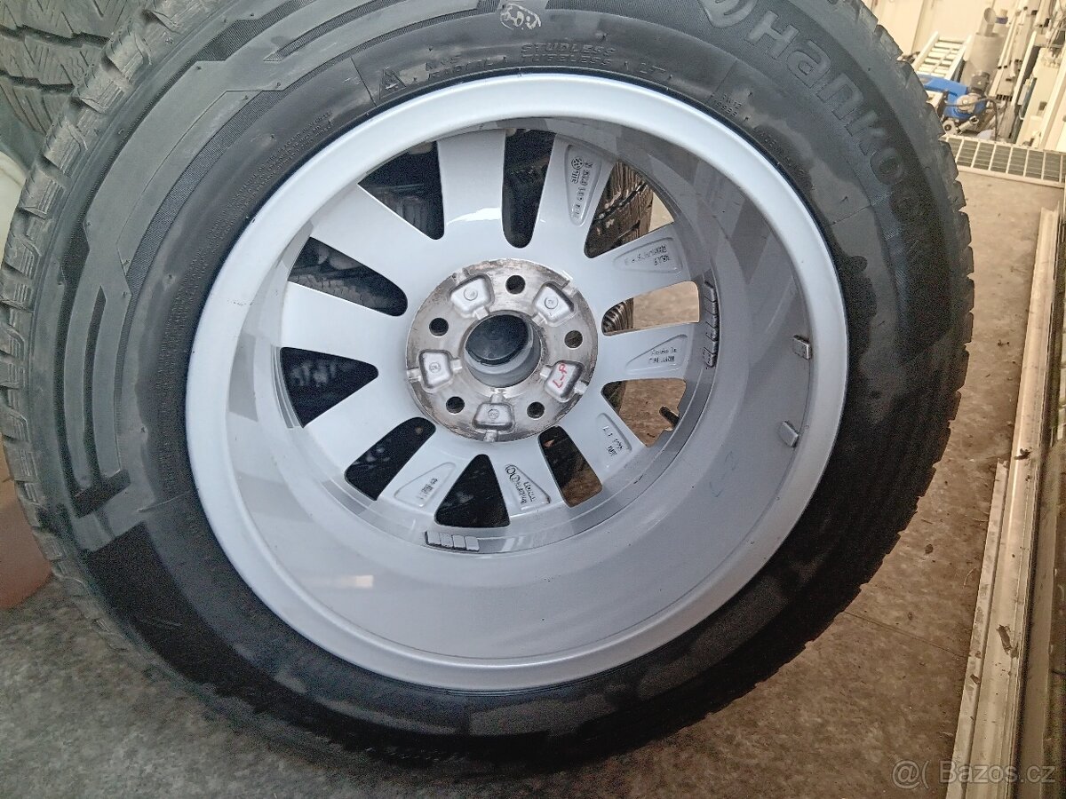 Alu kola originál VW 205/65 R16C zimní - 2