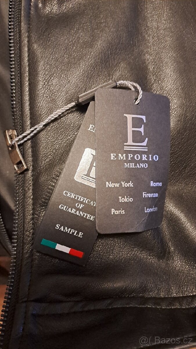 Pánská bunda Emporio Milano,úplně nová s visačkou - 2
