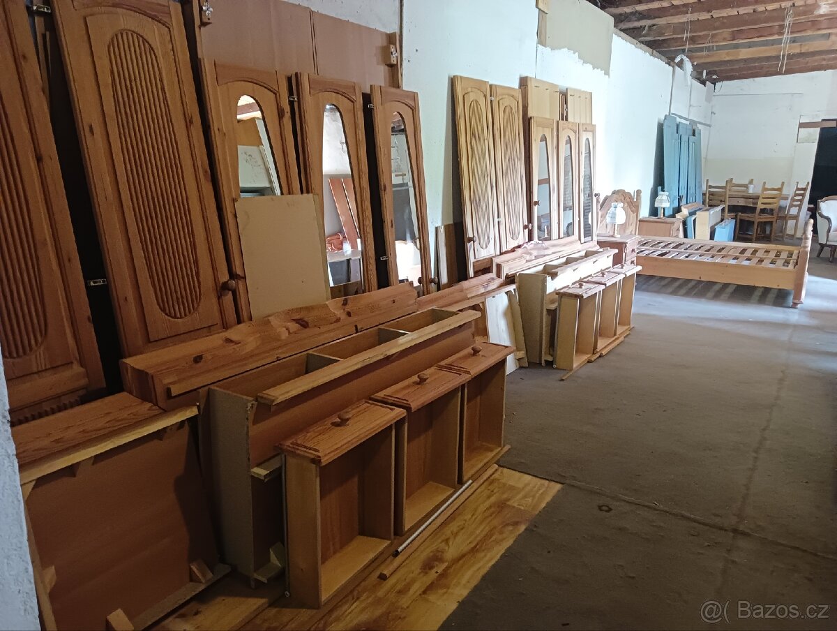 Šatní selská skříň 5-ti dvířko - 2