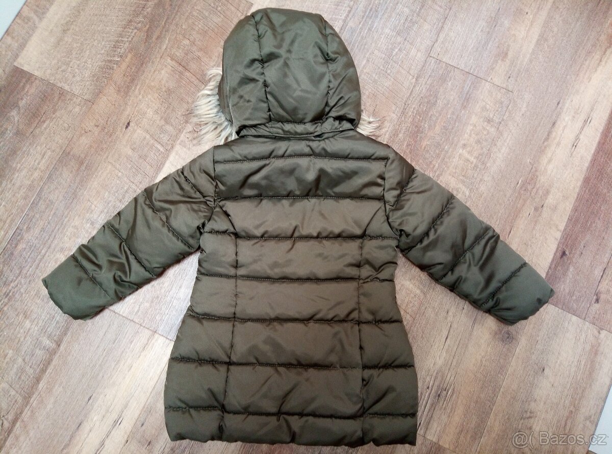 Dívčí zimní kabát zn. H&M vel. 110 - 2