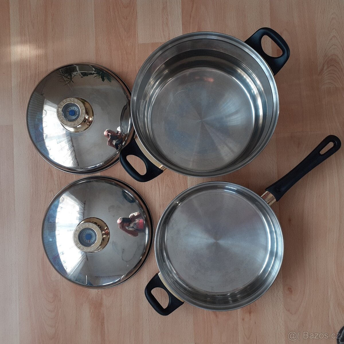 nerezové nádobí - sada 4 ks - 2