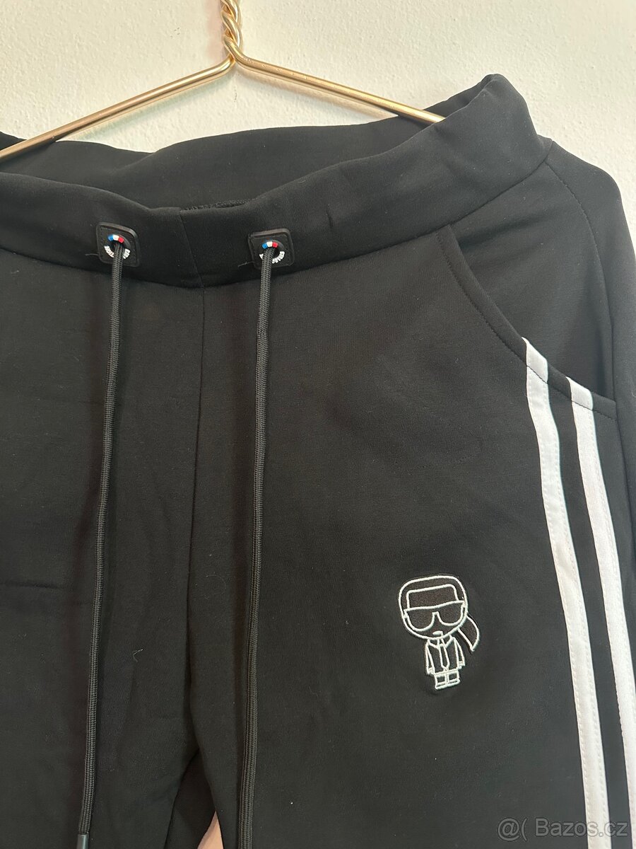 Tepláky Pesail kopie Karl Lagerfeld černé unisex - 2