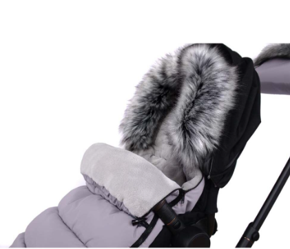 zimní fusak COTTONMOOSE Combi Grey Šedý - 2