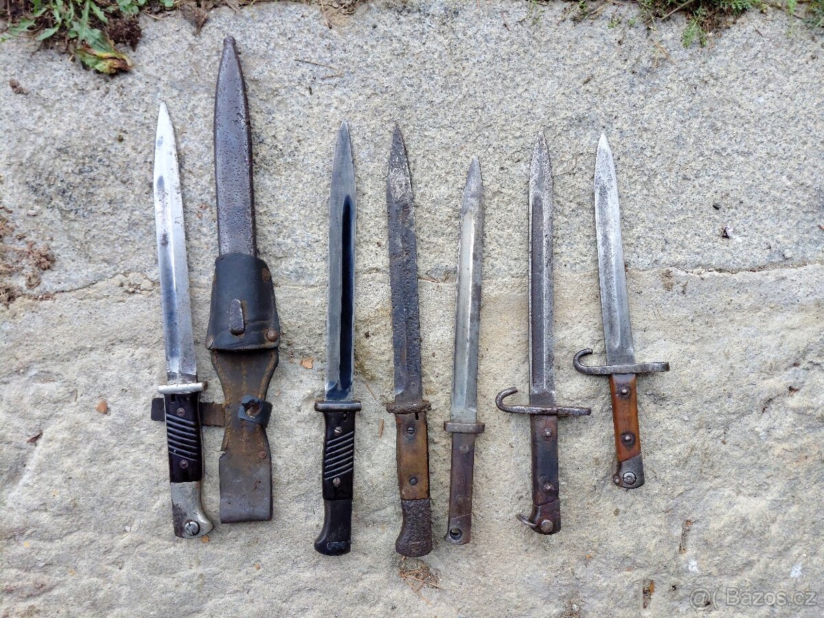 bajonety mauser K98k, mannlicher - 2