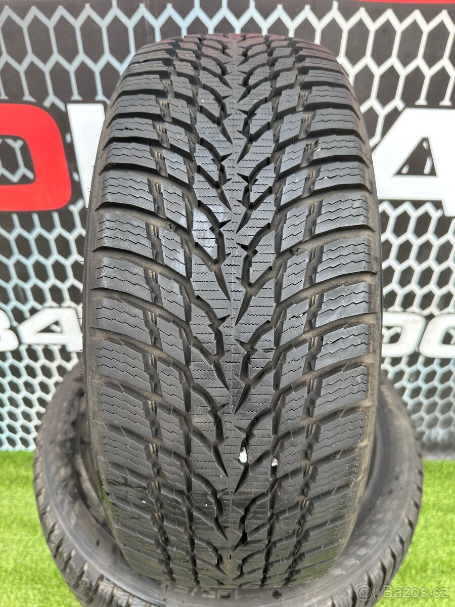 195/55 R16 - Nokian - Zánovní zimní sada - 2