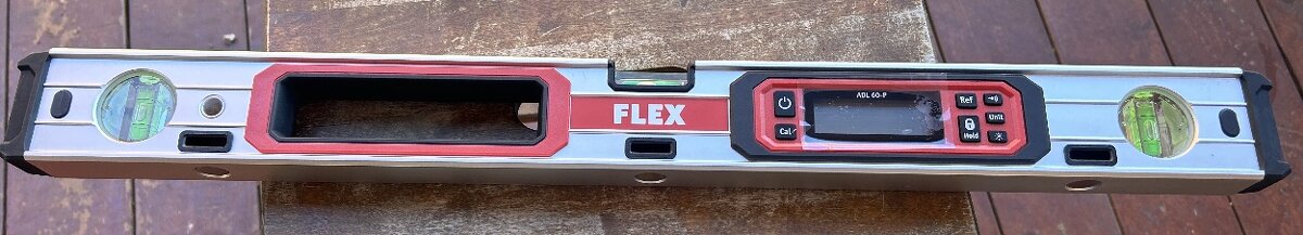 Digitální vodováha Flex ADL 60 P,sklonoměr,vč.pouzdra - 2