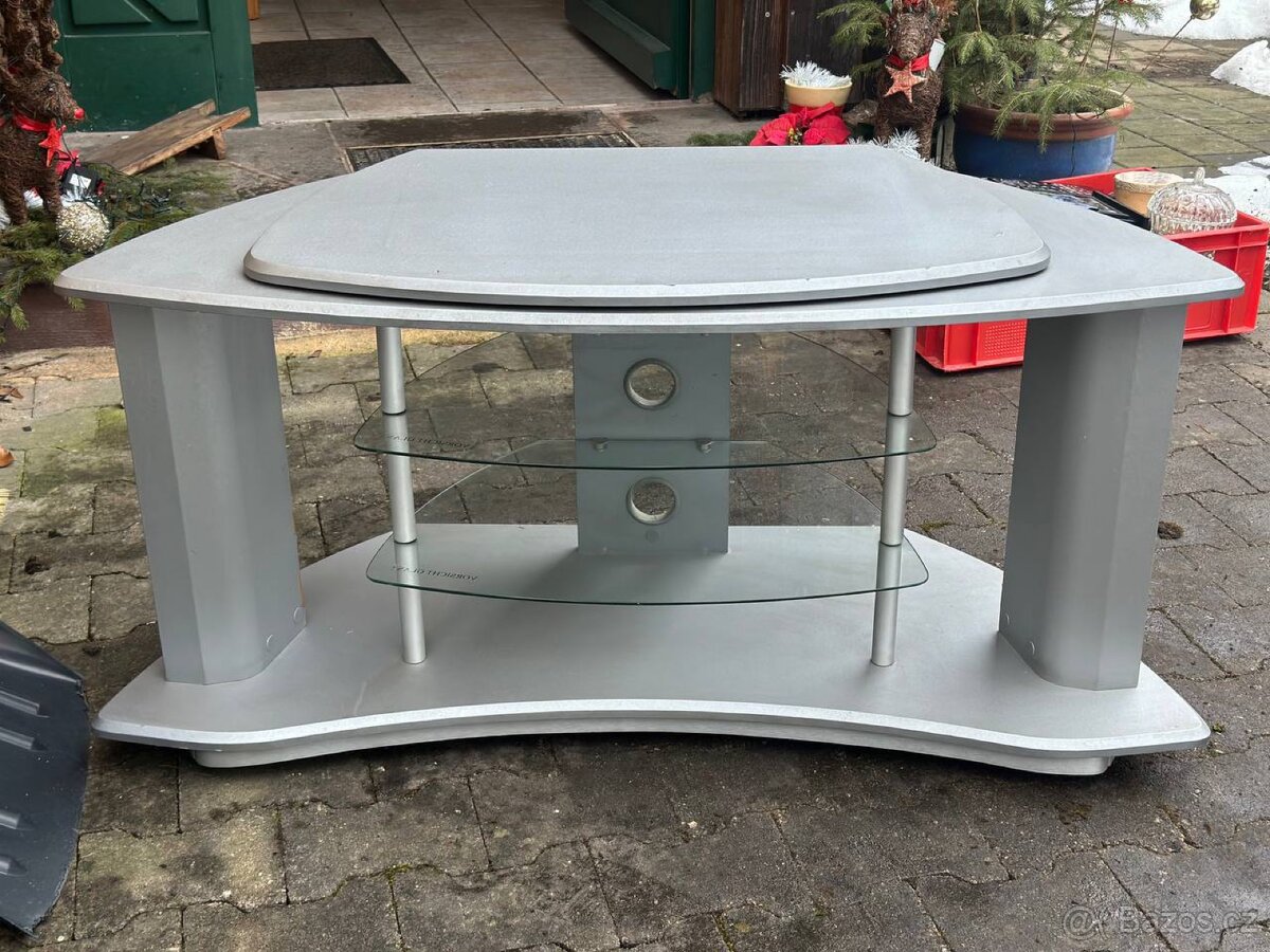 TV stolek se sklem - 2