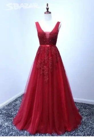 Plesové/Maturitní šaty velikosti S - 2