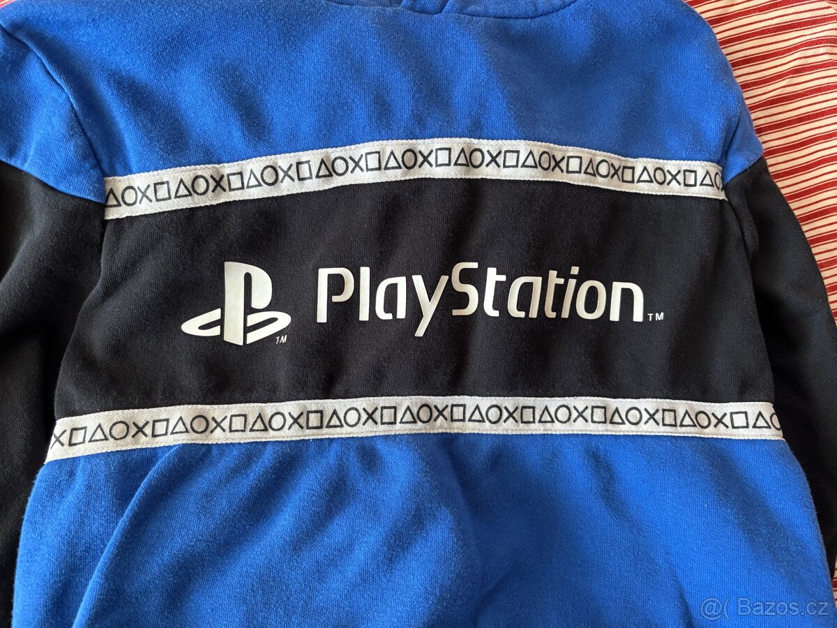 Mikina PlayStation s kapuci, vel.158/164 - 2
