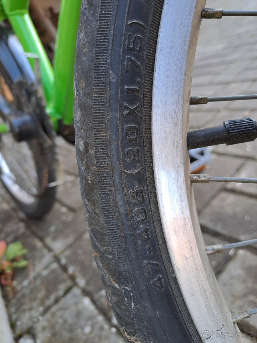 Dětské kolo 20", zelené - 2