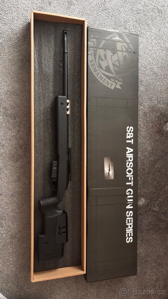 S&T - M40A5 - Airsoft sniper puška černá - 2