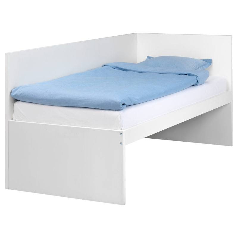 Jednolůžková postel IKEA FLAXA (90x200 cm) – bílá - 2