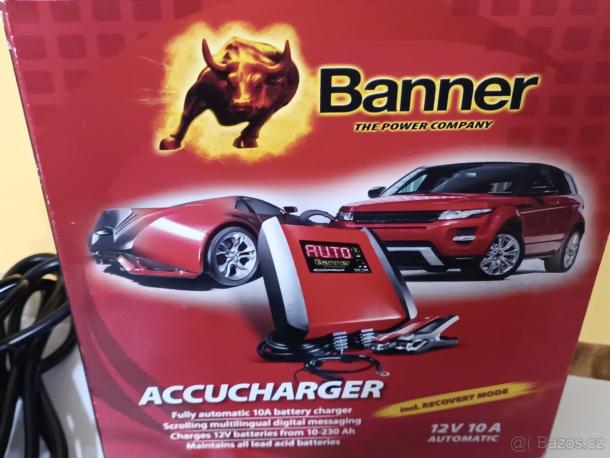 Automatická nabíječka Banner Accucharger 12V 10A - 2