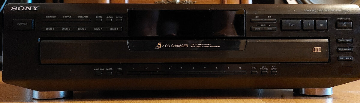 5 Disc Sony CDP-CE305 - 2