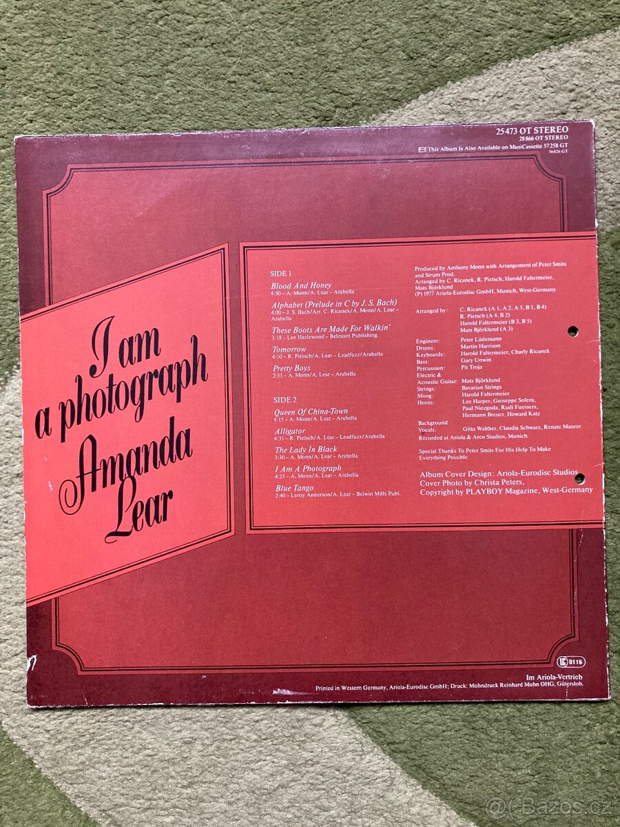 LP Amanda Lear - 2