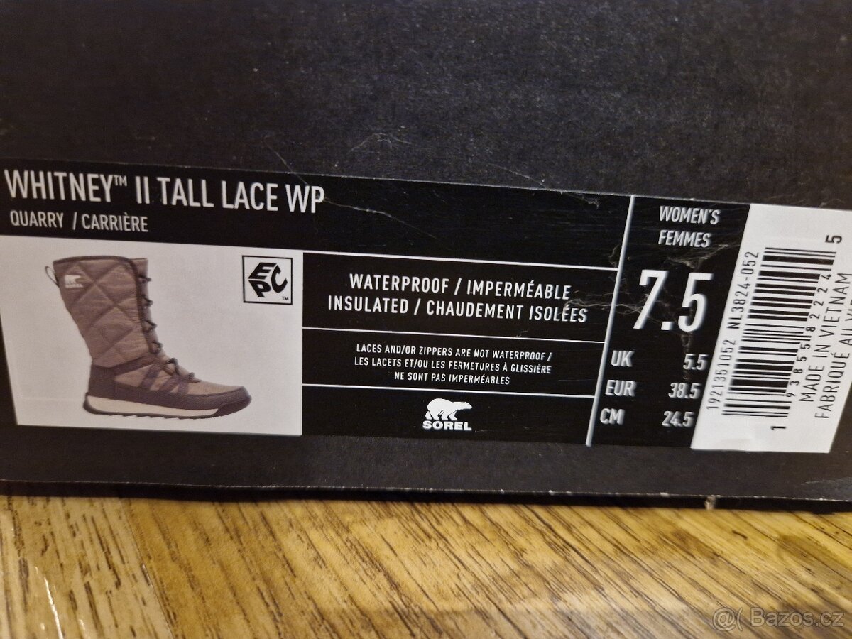 Snehule Sorel vel.38,5. Nove - 2