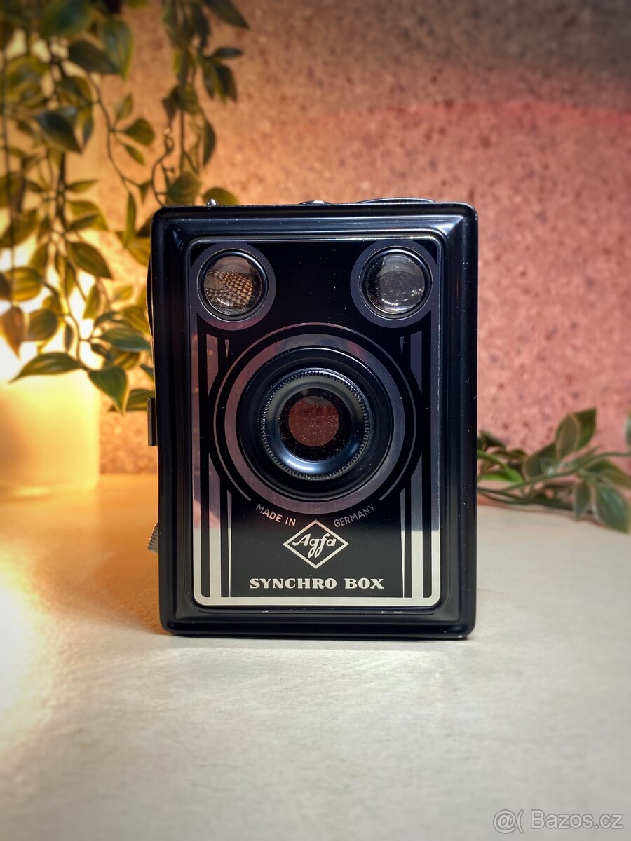 Agfa Synchro Box historický fotoaparát - 2