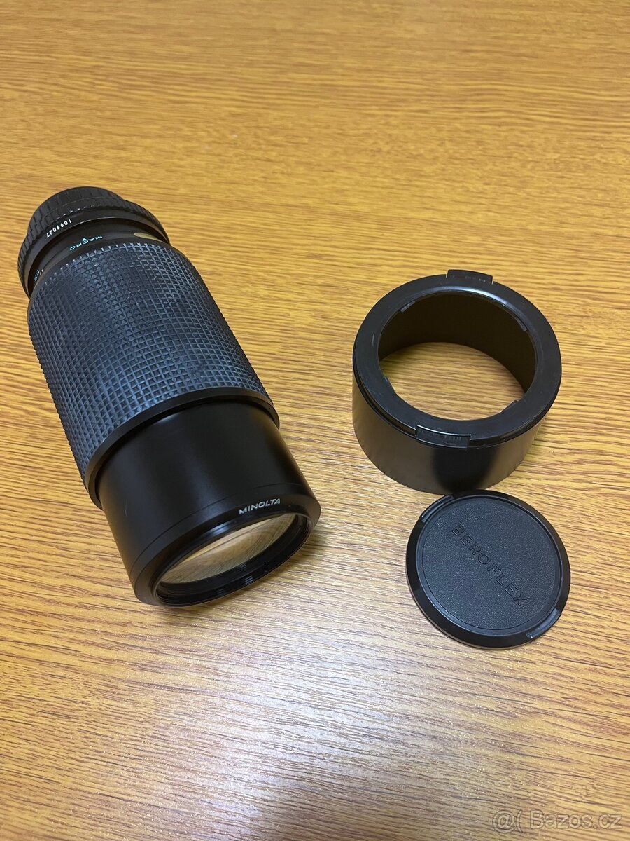 Objektiv Minolta MD Zoom 70-120 mm macro Japonsko 1:4 - 2