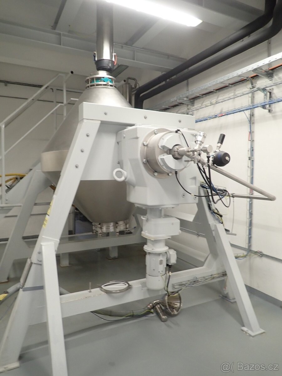 Pharmix nerezová vakuová dvoukuželová sušárna - 2