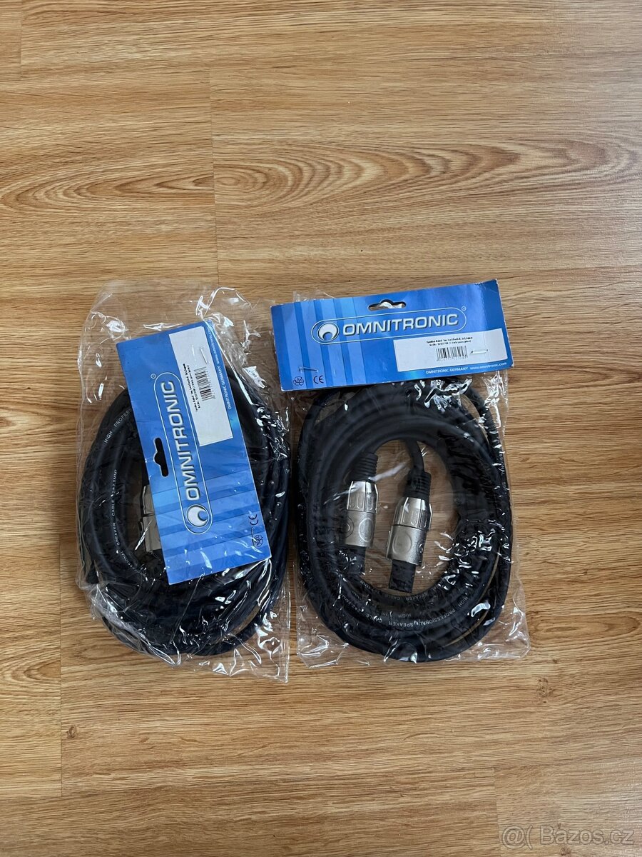 Repro kabel Profi Speakon - Speakon, 2x 1,5 qmm, 5 m - 2