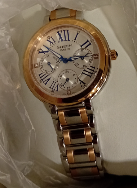 Dámské hodinky Casio Sheen SHE-3034SG-7AUER - 2