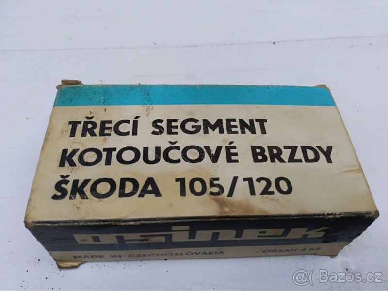 Brzdové destičky originál ČSSR - 2