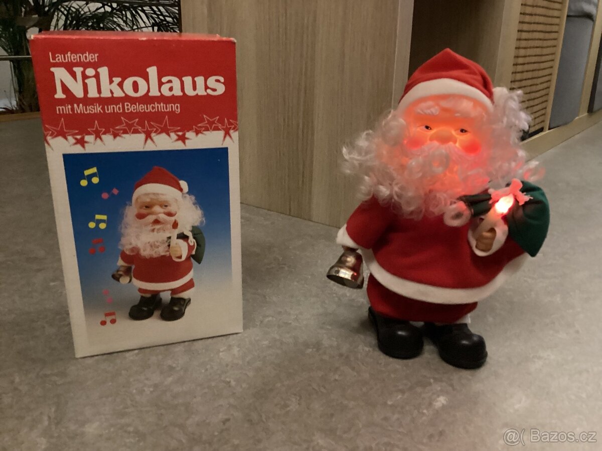 Vánoční hrající Santa - 2