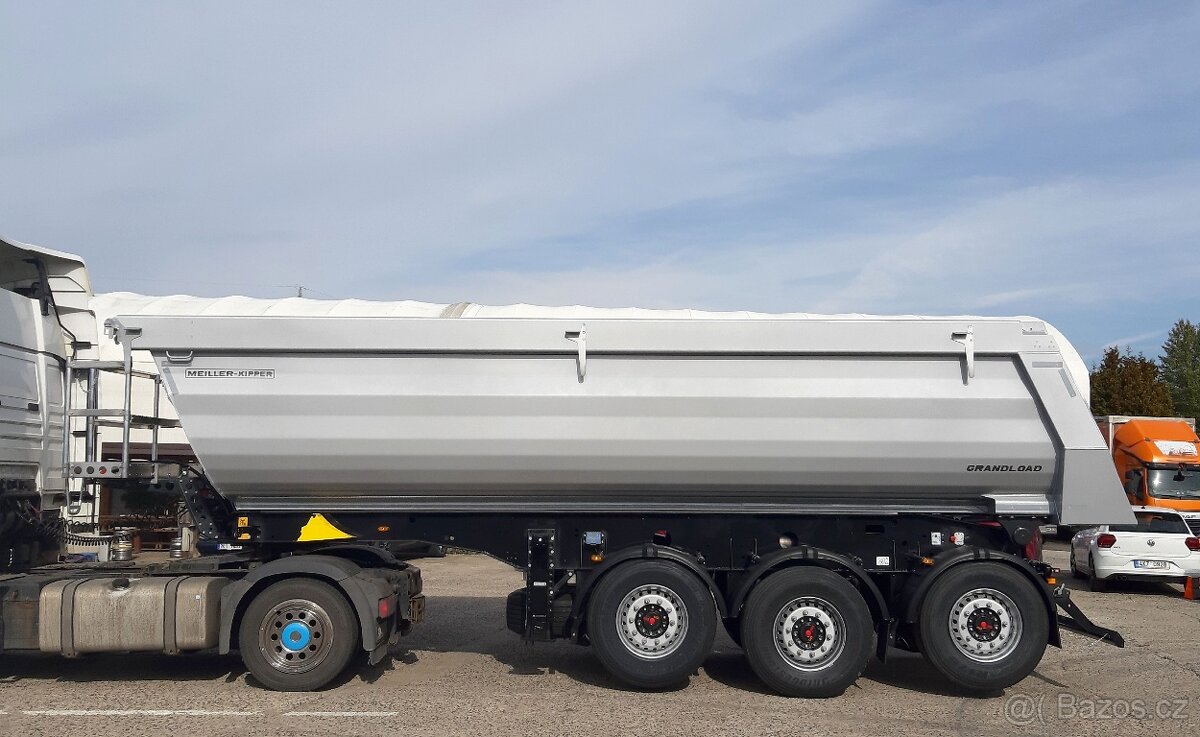 MEILLER 26 m3 / 2 ZVEDAČKY / BRZDA FINIŠERU / 6.440 kg - 2