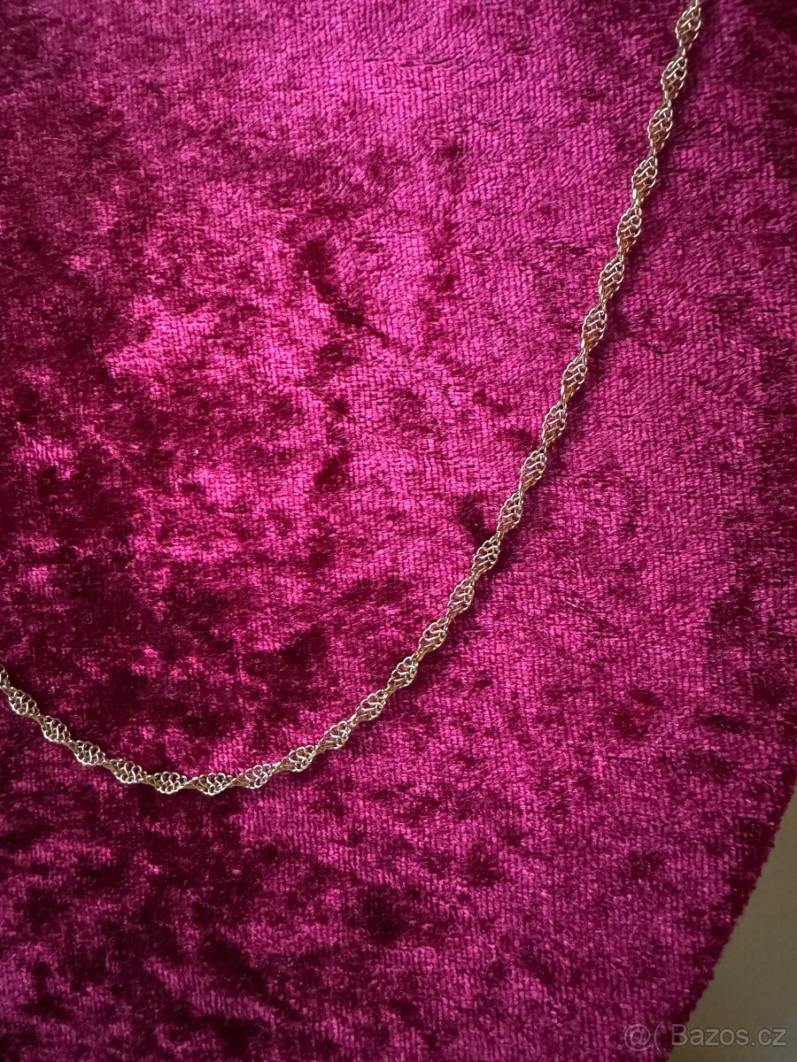 Zlatý řetízek 5,2g 585/1000 - 2