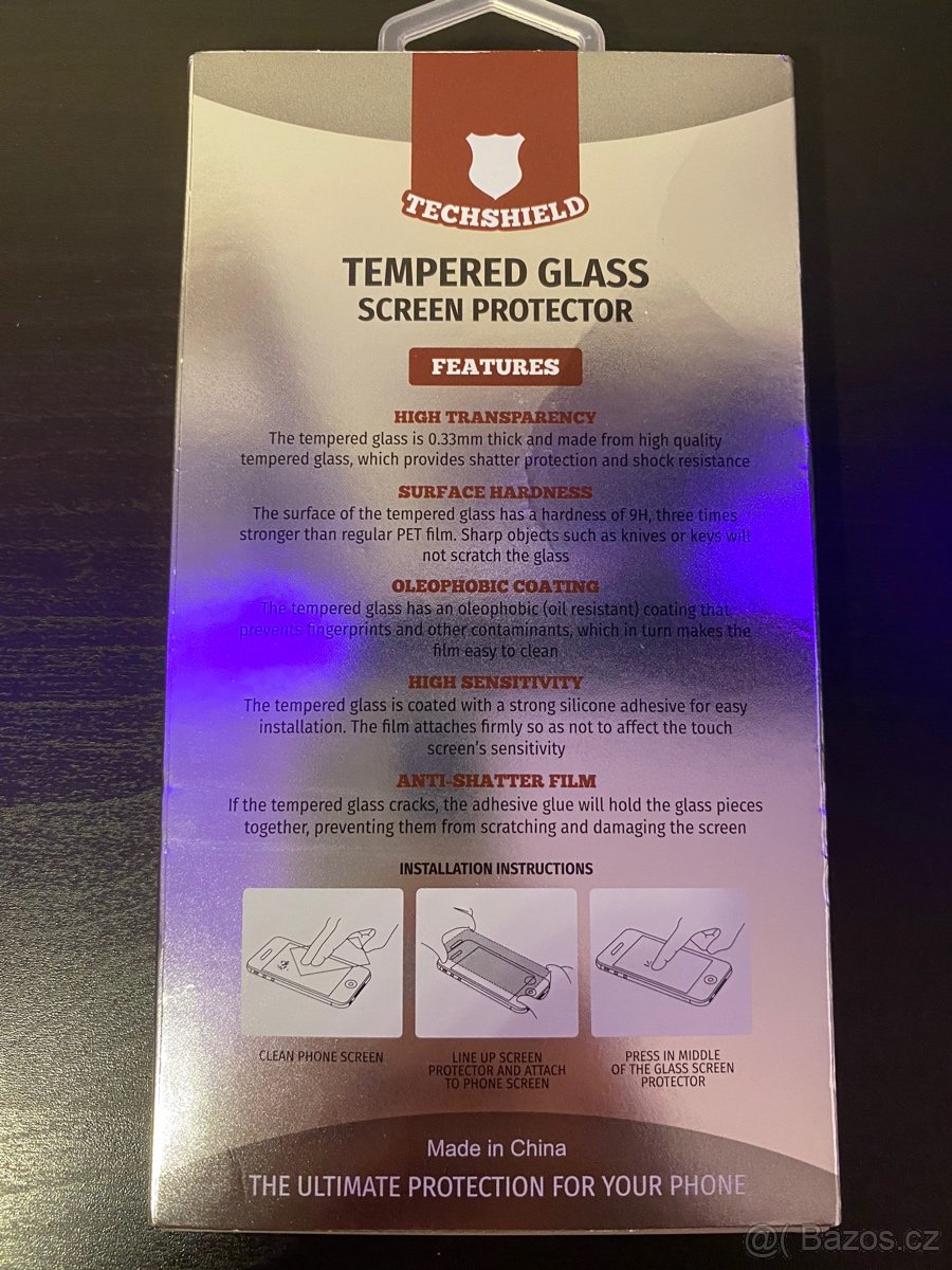 Tvrzená skla pro Apple iPhone 7 Plus/8 Plus - 3 ks (NOVÉ) - 2