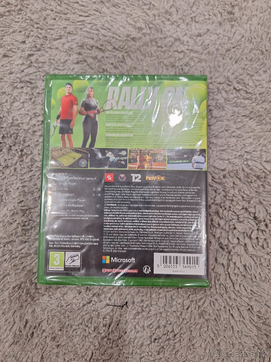 TopSpin 2K25 Deluxe Edition – Xbox – NOVÁ, nerozbalená - 2