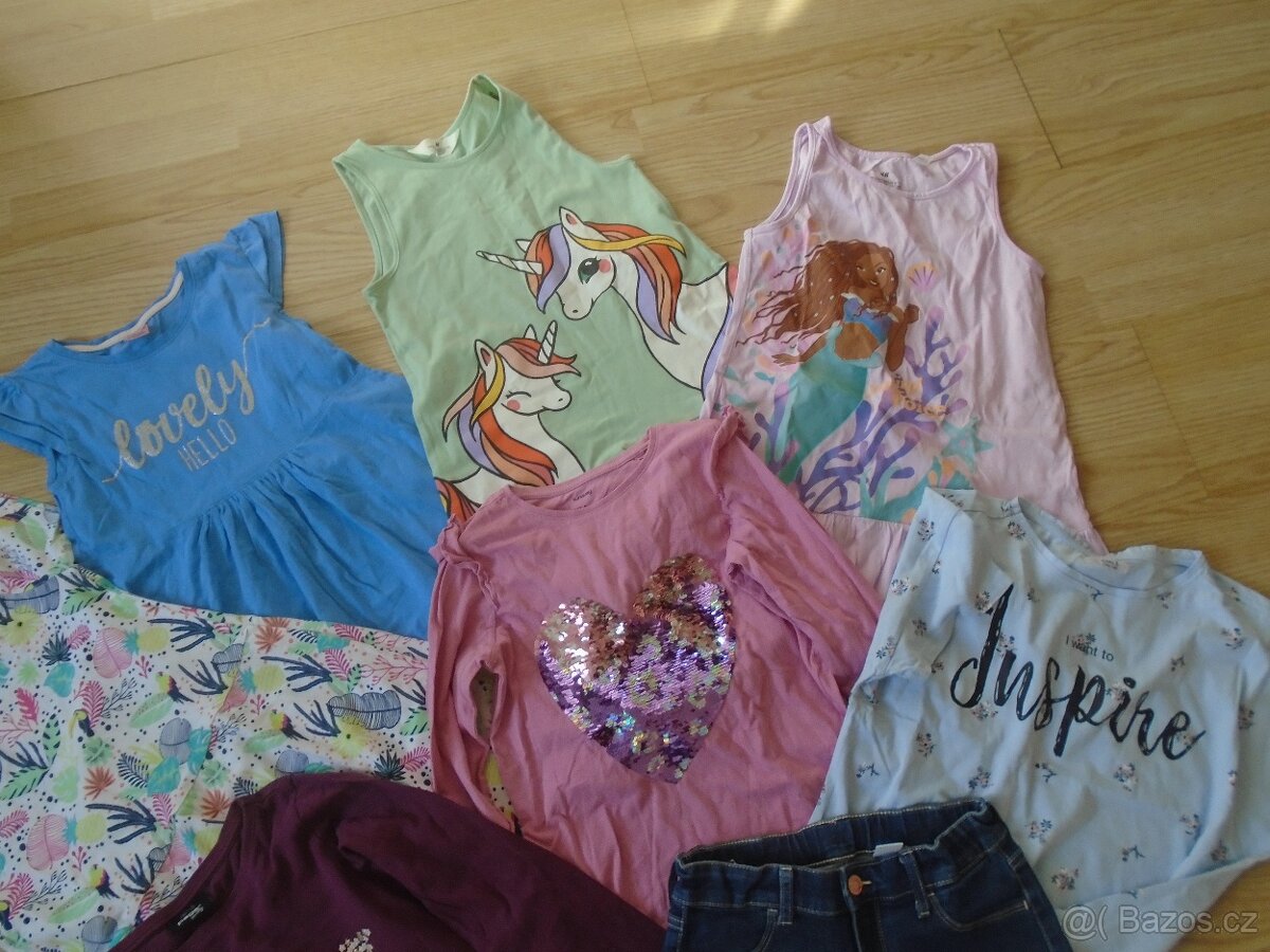 oblečení na slečnu vel. 134 / 140 - 2