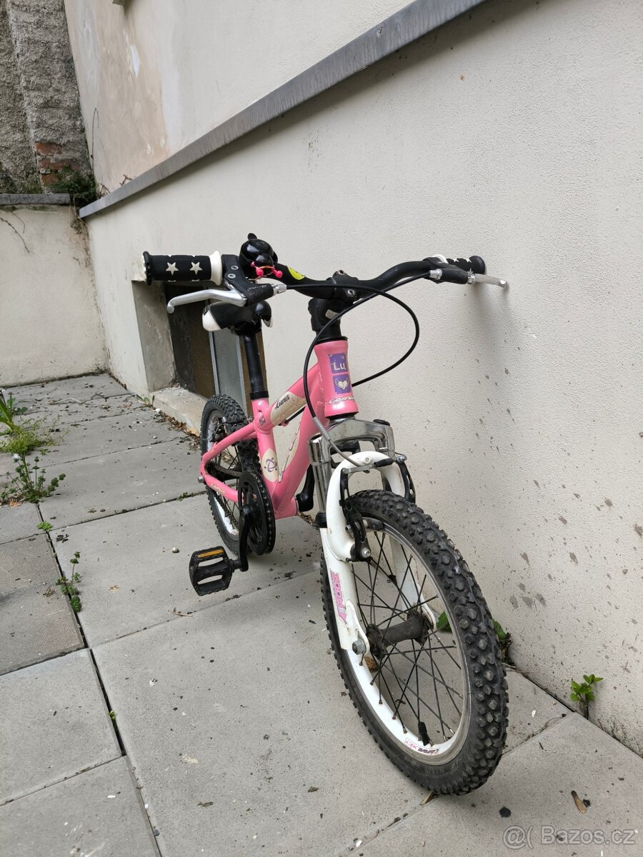 Dětské kolo 16 Carrera růžová - 2