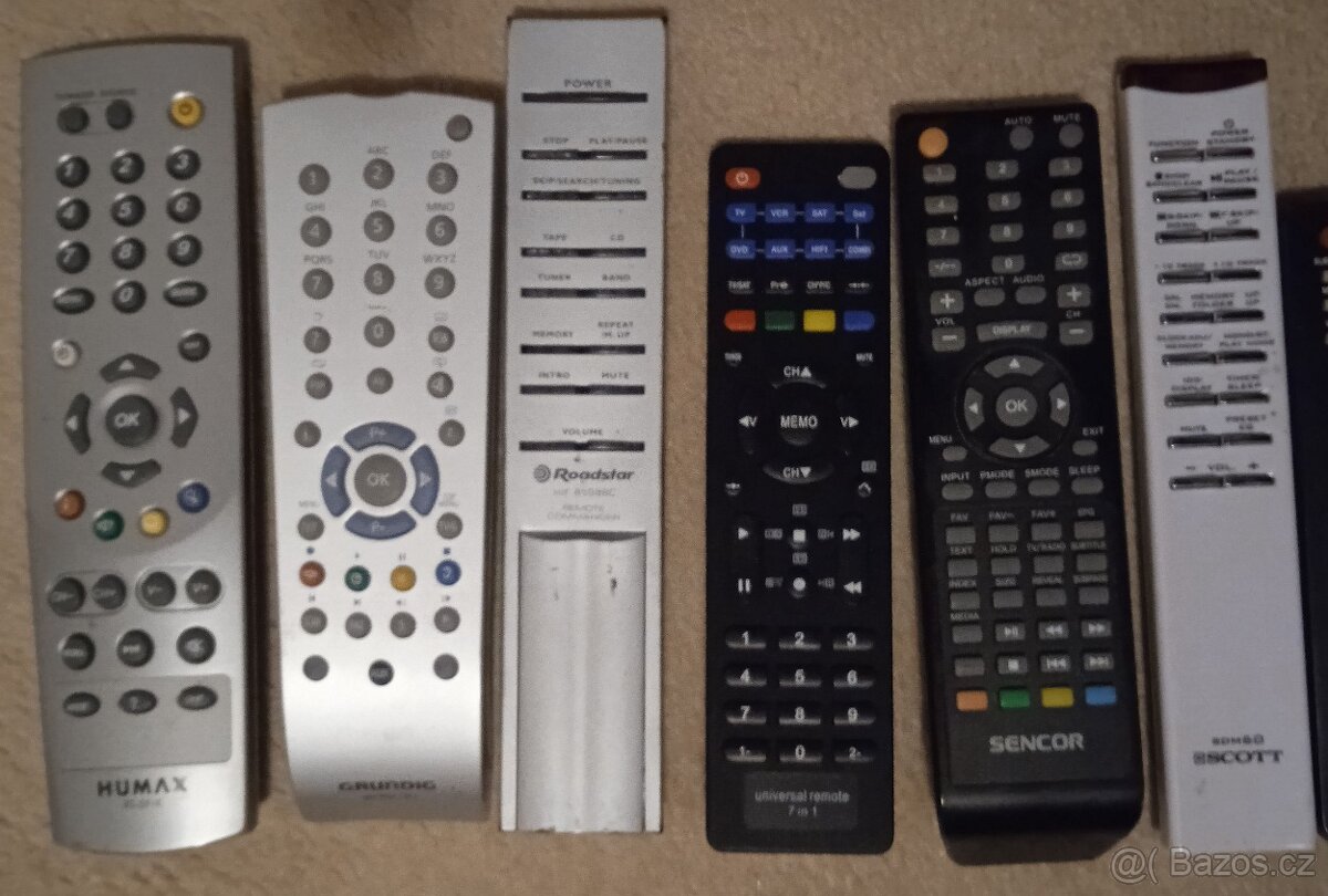 DÁLKOVÉ OVLADAČE - sada 2 - 2