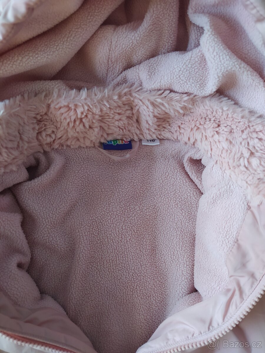 Dívčí zimní bunda 110 - 2