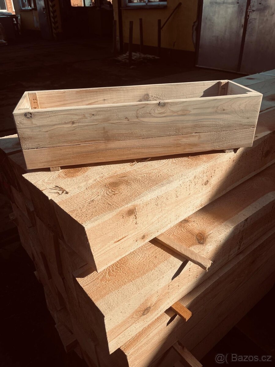 Dřevěné truhlíky - 2