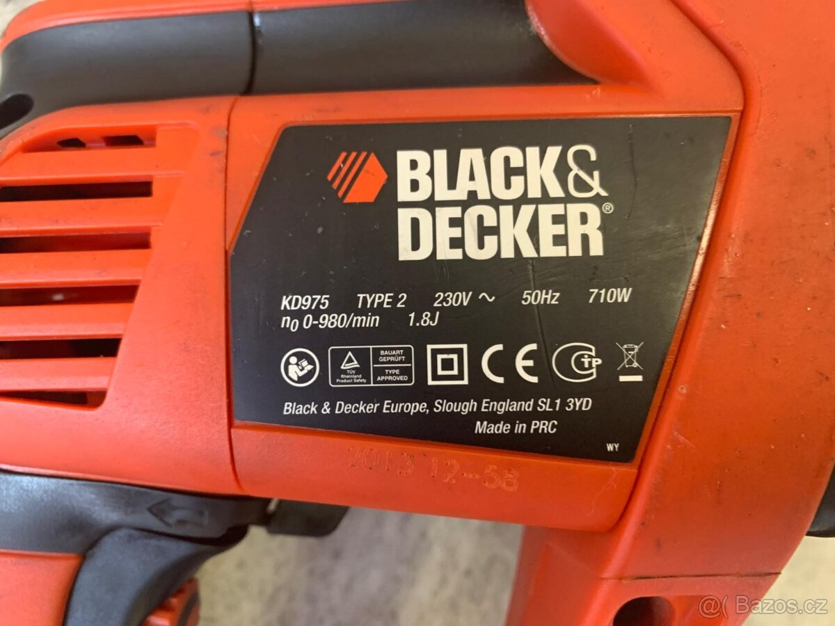 Kombinované kladivo Black & Decker KD 975 - 2