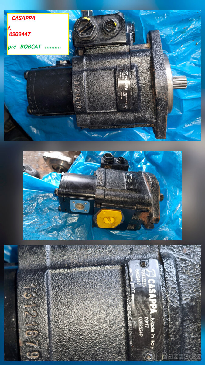 čerpadla hydrauliky REXROTH pro Locust752 a Bobcat - 2