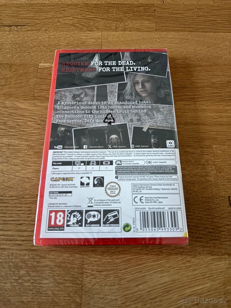 Resident evil requiem Switch2,nové - 2