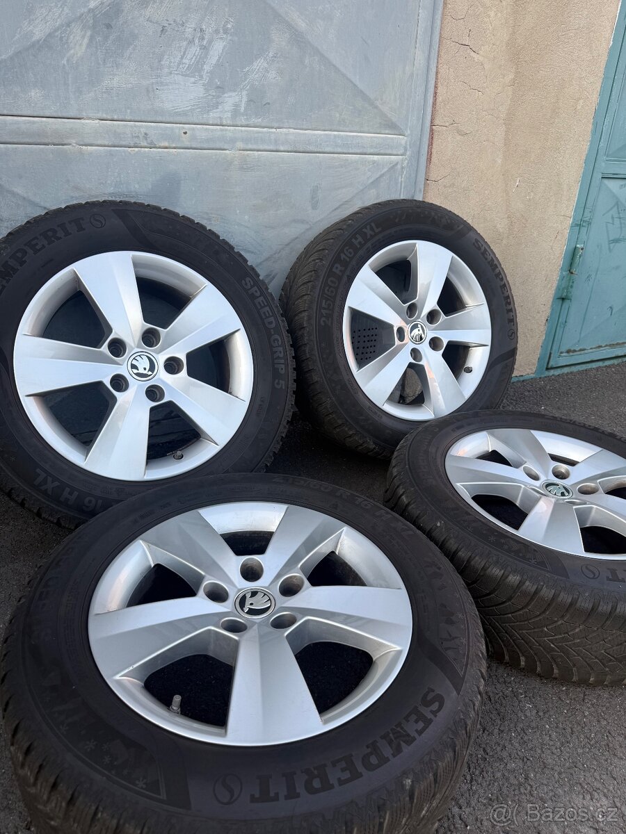 Originál Škoda R16 5x112 Orion - 2