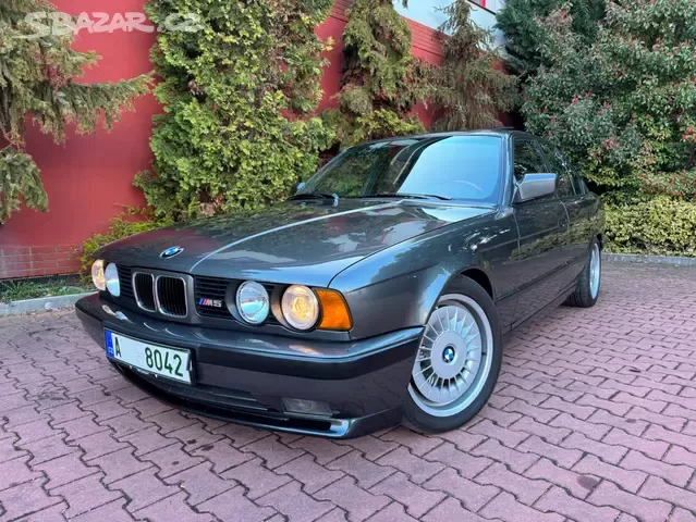 BMW E34 M5 3.6 R6 232kW 315hp,Manuál,Šíbr,Klima. - 2