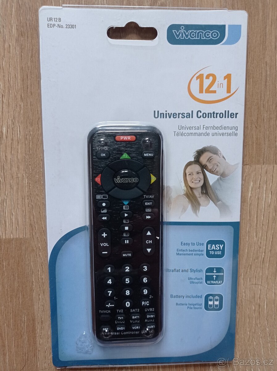 VIVANCO Dálkový ovladač 12 v 1 - 2