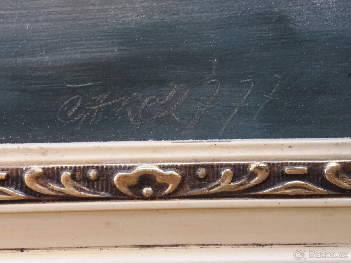 Obraz západ slunce - 2