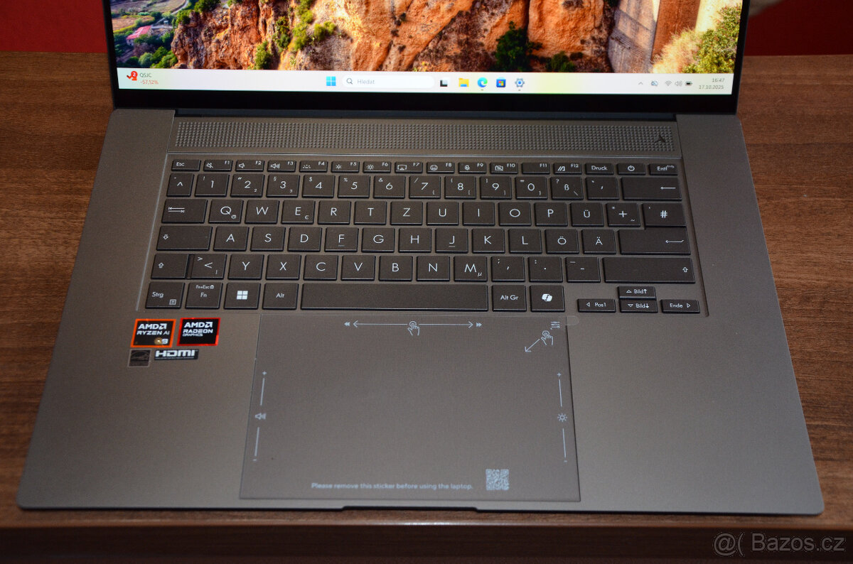 Asus Zenbook S 16 Ryzen9/24GB/SSD 1TB NVMe/Záruka - 2