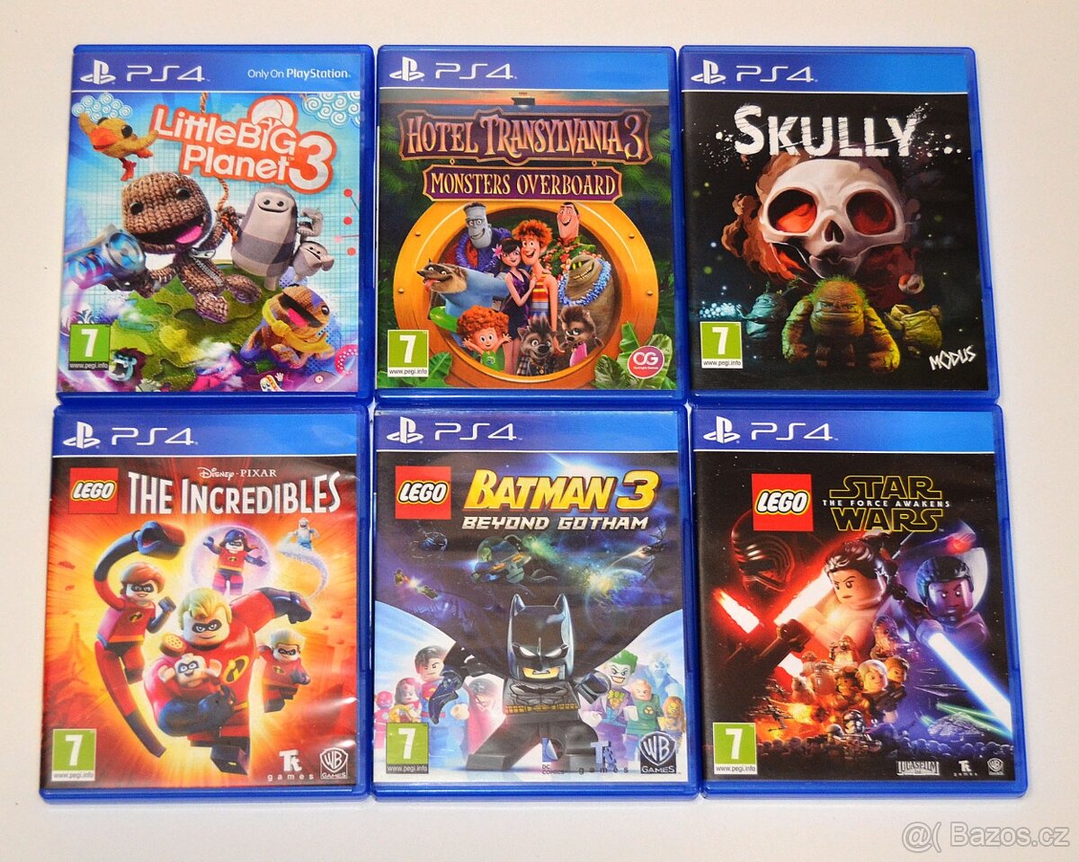 Hry pre SONY Playstation 4, Playstation 5 LEGO, Doom, Farcry - 2