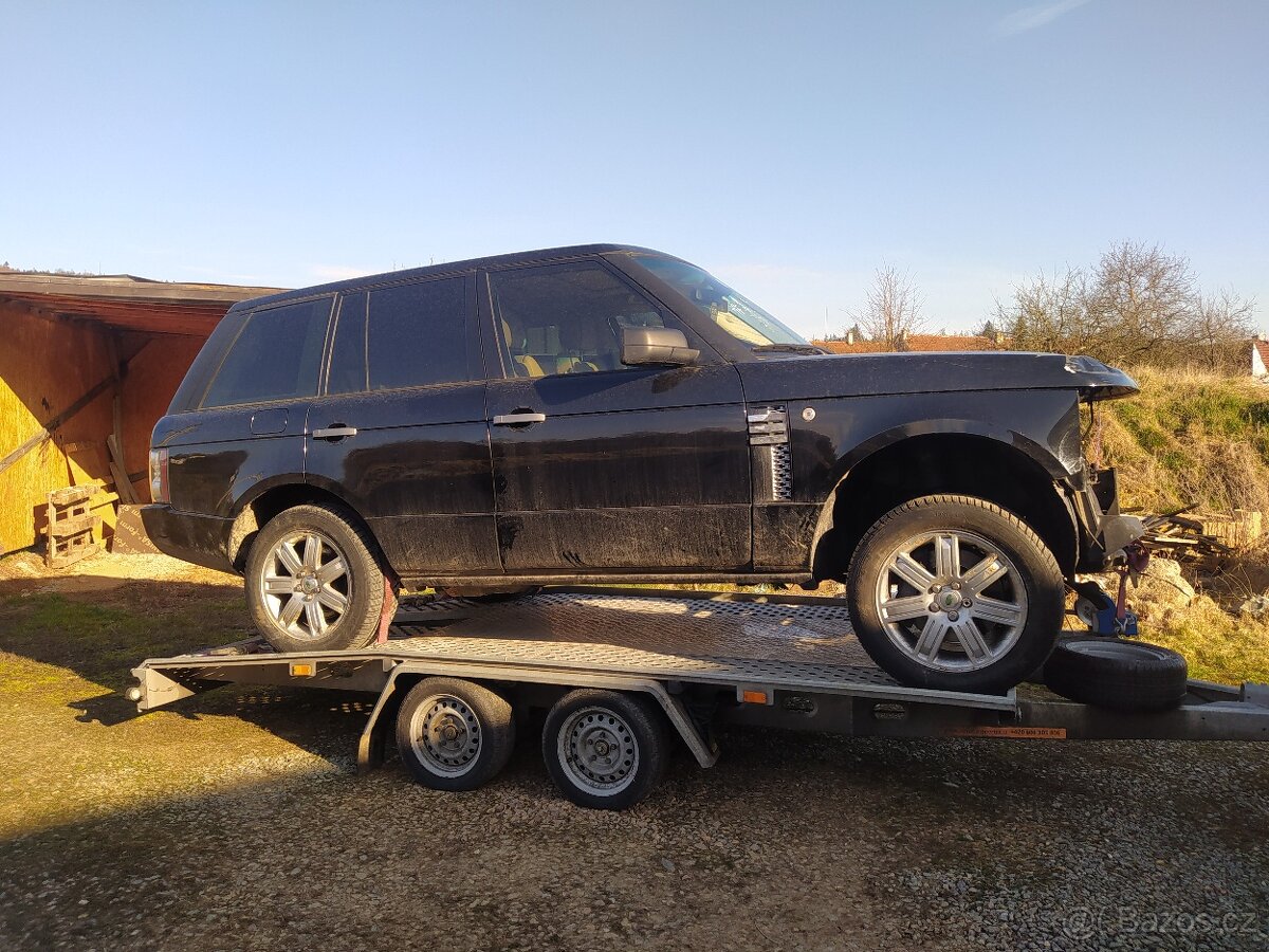 Range Rover TDV8 L322 rok 2006 náhradní díly - 2